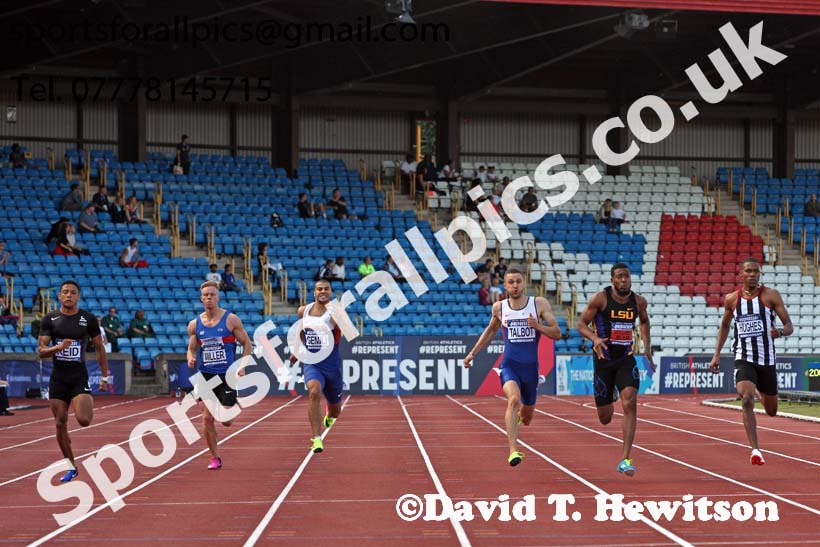 Mens 200 metres, British World Championship Team Trials, Alexander Stadium, Birmingham